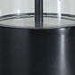 Kerrbrook - Glass Table Lamp - Clear / Black