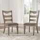 Lexorne - Gray - Dining Uph Side Chair (Set of 2)