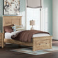 Makidern - Panel Storage Bed With Storage Footboard