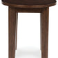 Korestone 2 - Dark Brown - Round End Table