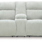 Forest Lake - Power Reclining Loveseat With Console / Adj Headrest