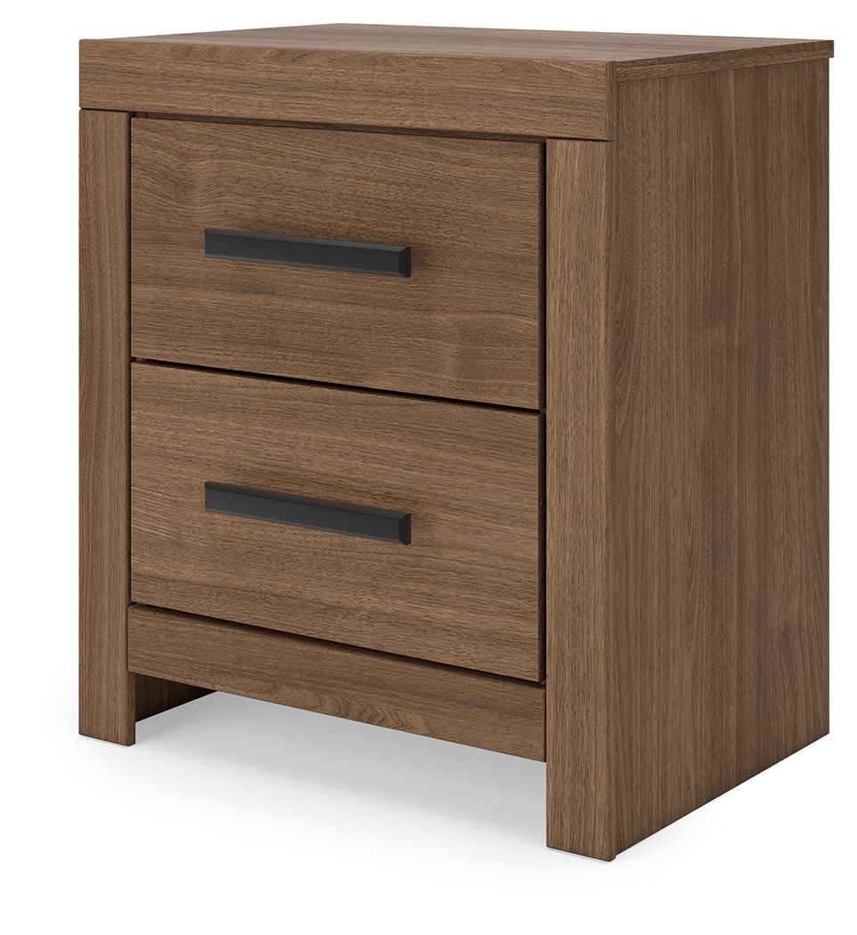 Broachmyn - Two Drawer Night Stand - Fraser Furniture & Mattresses