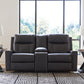 Mackmenville - Double Reclining Loveseat With Console
