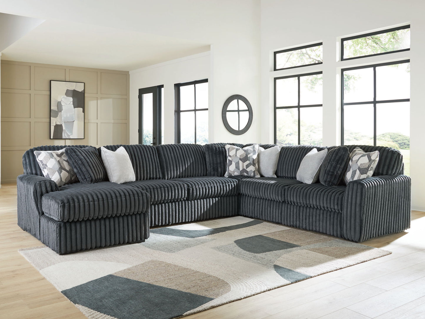 Midnight-Madness - Sectional - Fraser Furniture & Mattresses