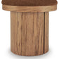 Lewisen - Accent Ottoman - Clay