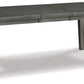 Hallanden - Rectangular Dining Room Butterfly Extension Table - Gray