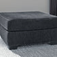 Altari - Oversized Accent Ottoman - Slate