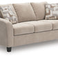 Willarae - 2 Pc. - Sofa, Loveseat - Taupe
