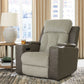 WhipLash - Power Recliner With Adj Headrest - Sisal