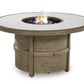 Rainier Ranch - Beige - Round Fire Pit Table