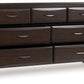 Vanmore - Dark Brown - Dresser