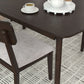 Mallenette - Dining Room Table Set (Set of 5) - Merlot