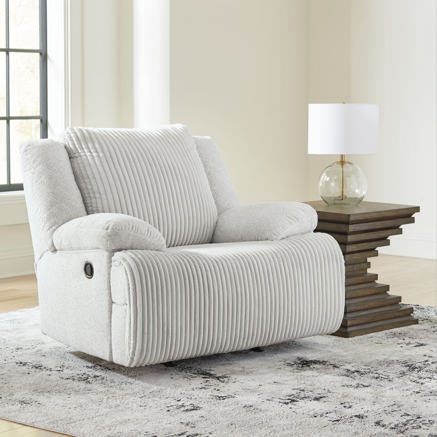 Top Tier - Alloy - Rocker Recliner - Fabric