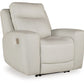 Mindanao - Coconut - Pwr Recliner/Adj Headrest - Leather Match