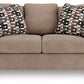 Triston-Peaks - Suede - Loveseat