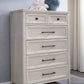 Darbonton - Six Drawer Chest - Dove White