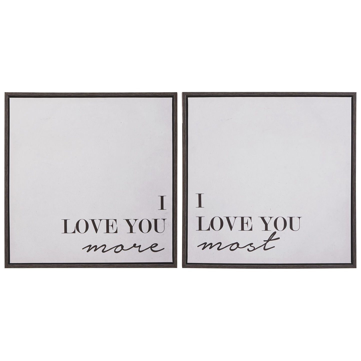 Adline - Black / White - Wall Art Set (Set of 2)