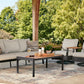 Carmel Highlands - Sofa, Chairs, Table Set (Set of 4) - Dark Brown
