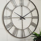 Paquita - Wall Clock - Antique Silver