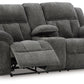 Frohn - Dbl Reclining Loveseat With Console