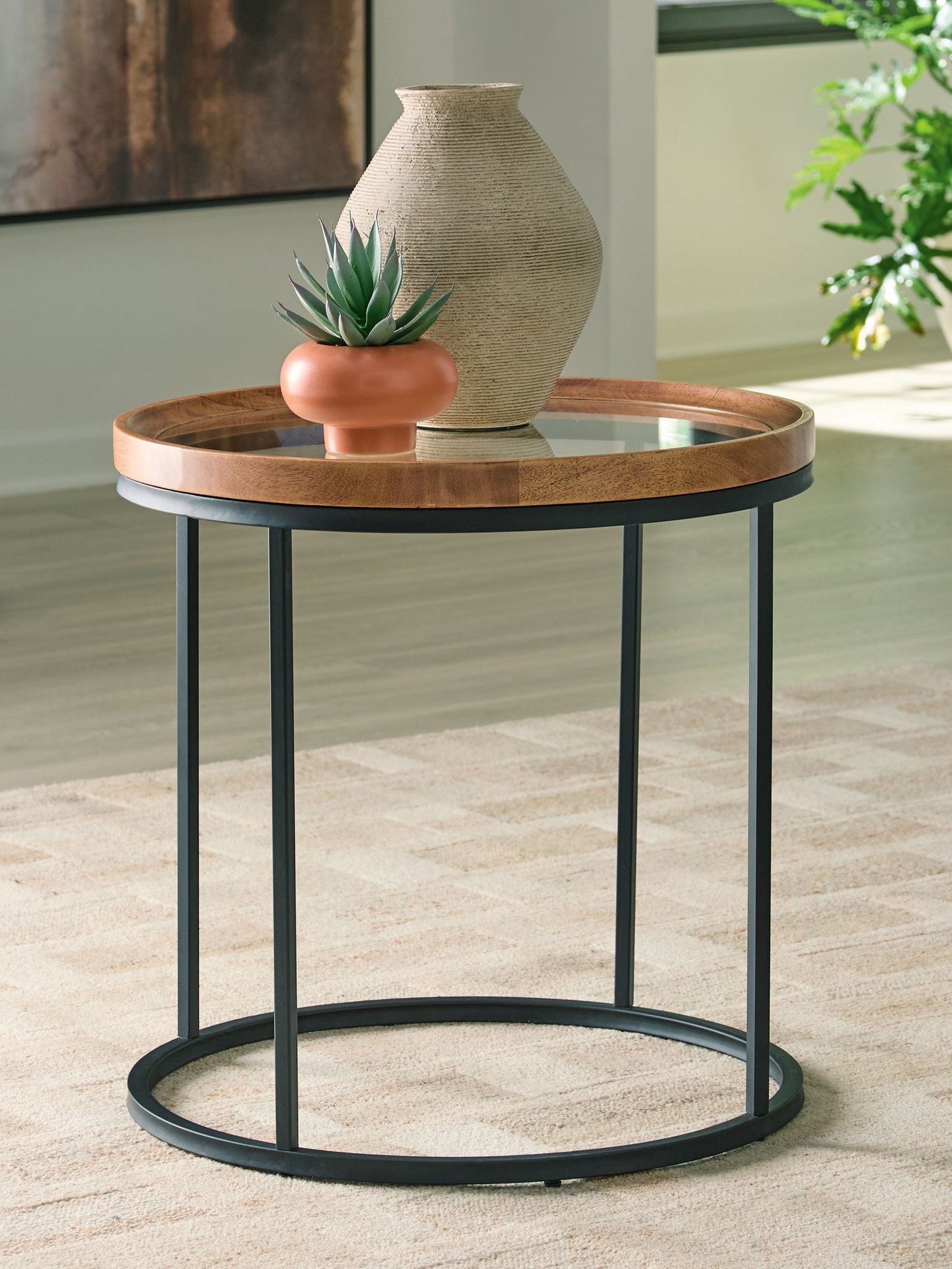 Noraluna - Round Table - Fraser Furniture & Mattresses