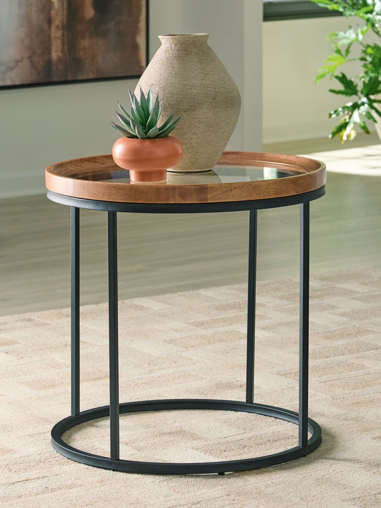 Noraluna - Round Table - Fraser Furniture & Mattresses