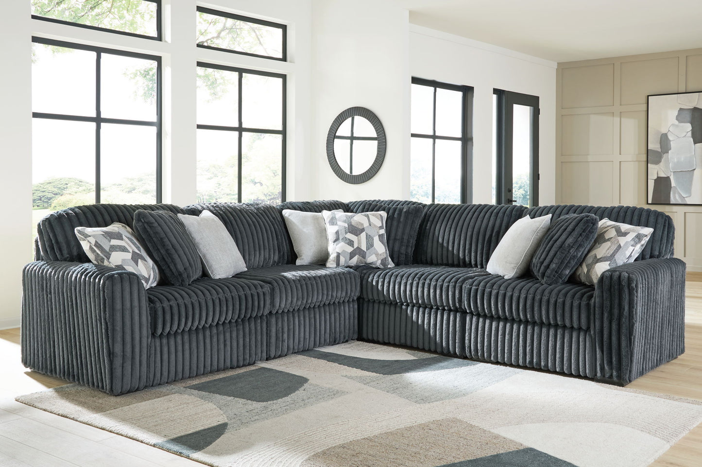 Midnight-Madness - Sectional - Fraser Furniture & Mattresses