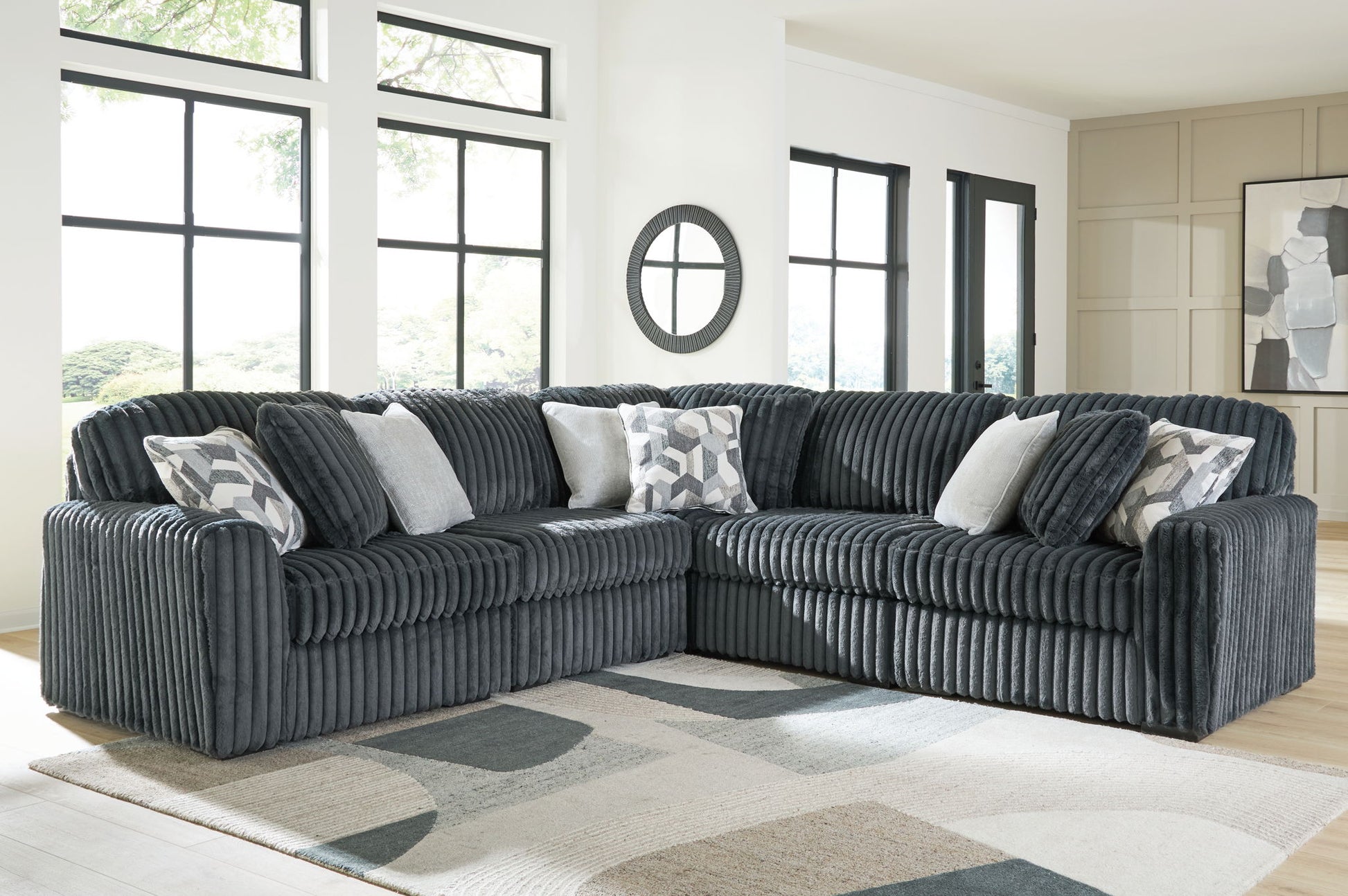 Midnight-Madness - Sectional - Fraser Furniture & Mattresses