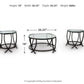 Tarrin - Occasional Table Set (Set of 3) - Black