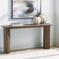 Dontayne - Sofa Table - Warm Brown - Fraser Furniture & Mattresses