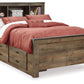 Trinell - Bookcase Storage Bed