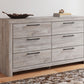 Broachmyn - Six Drawer Dresser - Fraser Furniture & Mattresses