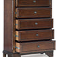 Trellington - Brown - Five Drawer Chest