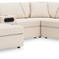 Modmax - U-Shaped Sectional - Oyster