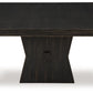 Galliden - Black - Rectangular Cocktail Table