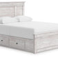 Makidern - Panel Storage Bed