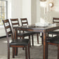 Coviar - Dining Room Table Set (Set of 6) - Brown