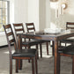 Coviar - Brown - Dining Room Table Set (Set of 6)