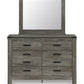 Frandern - Six Drawer Dresser