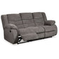 Tulen - Dark Gray - Reclining Sofa