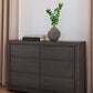 Fraluna - Charcoal - Six Drawer Dresser