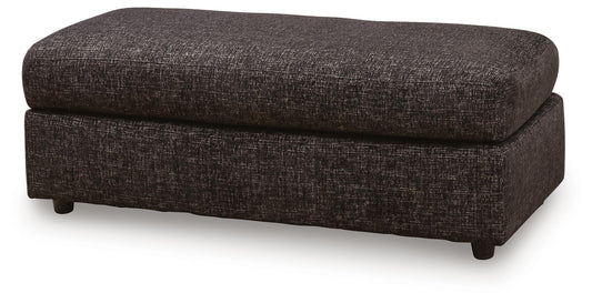 Lentiz - Oversized Accent Ottoman - Onyx