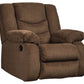 Tulen - Chocolate - Rocker Recliner - Fabric