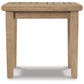 Gerianne - Square End Table - Brown - Fraser Furniture & Mattresses