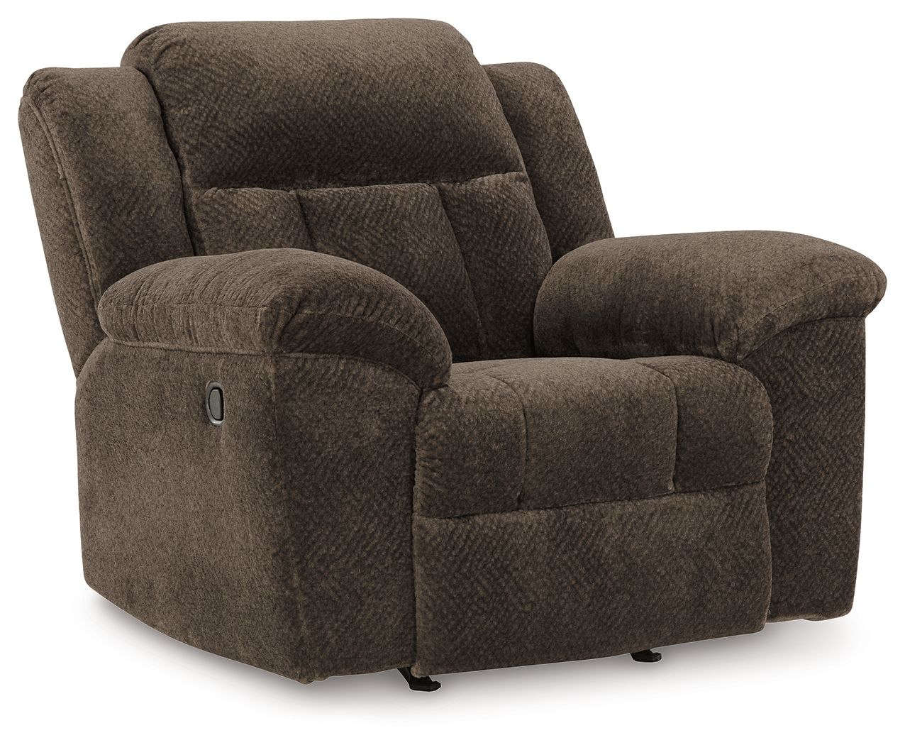 Frohn - Chocolate - Rocker Recliner - Fabric