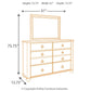 Willowton - Dresser - Fraser Furniture & Mattresses