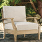 Clare - Beige - Lounge Chair W/Cushion