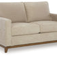 Arendale - Desert - Loveseat With Dark Cushions