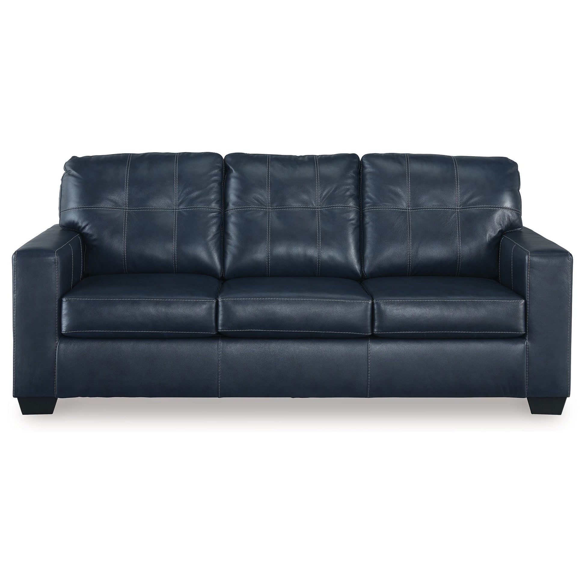 Santorine - Ocean - Queen Sofa Sleeper- Leather Match