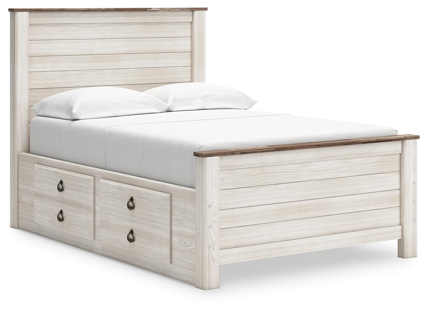 Willowton - Panel Bed - Fraser Furniture & Mattresses
